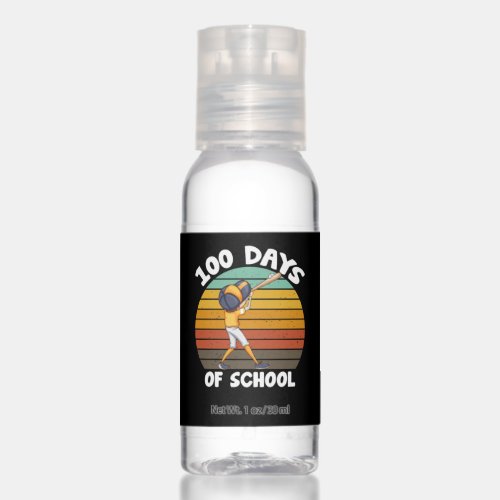 Kids 100 Days Of School Boys 100th Day Baseball Hand Sanitizer