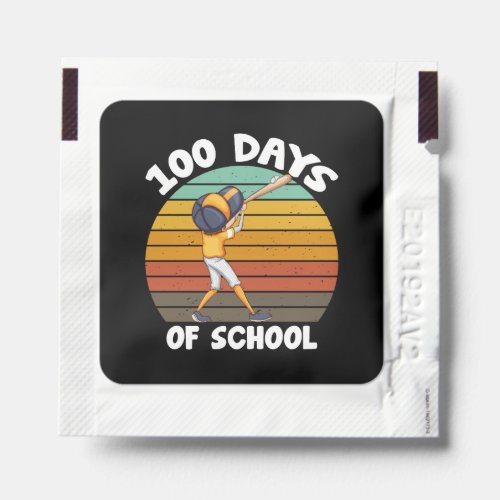 Kids 100 Days Of School Boys 100th Day Baseball Hand Sanitizer Packet