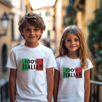 Kids 100% Italian - Heritage Pride