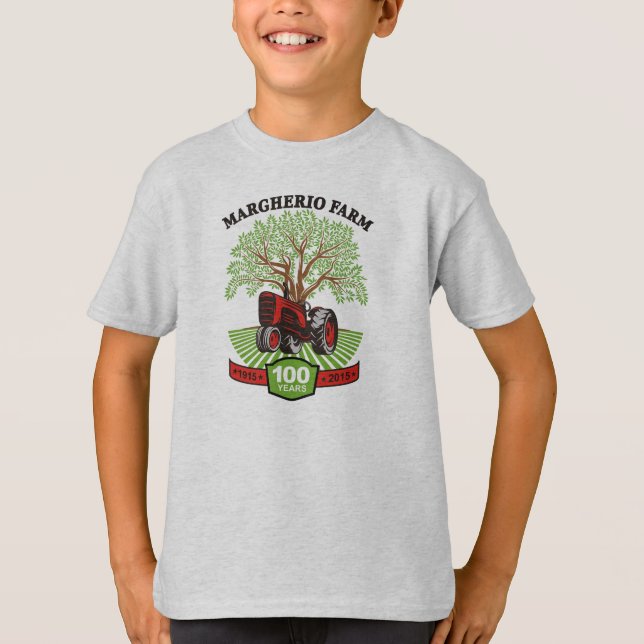 Kids-100 Year TShirt (Front)