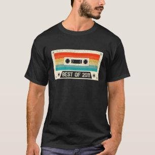 Kids 11 Year Old Cassette Tape Vintage Best Of 201 T-Shirt