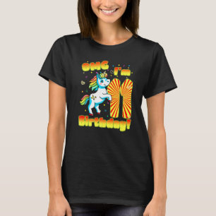 Kids 11th Birthday Party Unicorn Omg Im 11 Year Ol T-Shirt