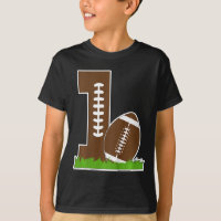 Kids 1st Birthday Party Football Boy One Year Old 