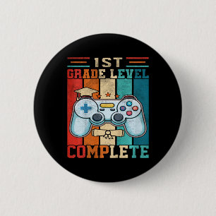 Kids 1st Grade Level Complete Gaming Last Day Of S Button