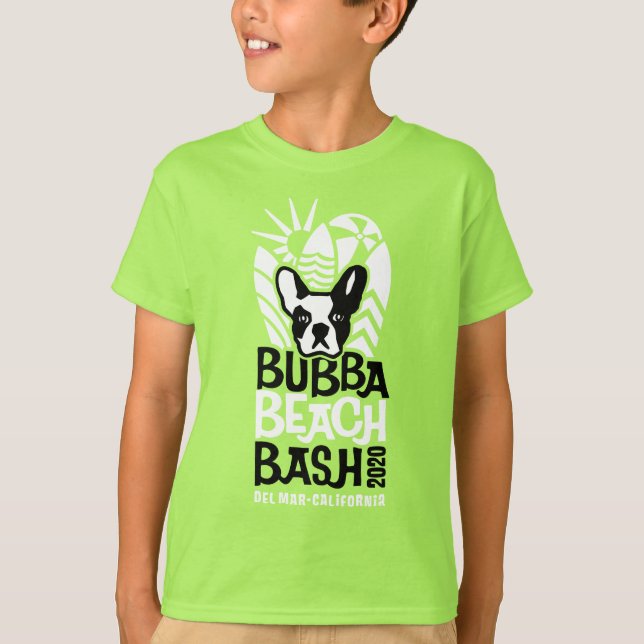 KID'S 2020 BUBBA BEACH BASH T-Shirt (Front)
