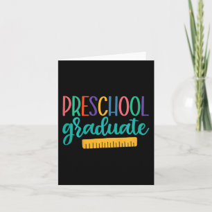 Kids 2023 Pre-k Graduate Preschool Boys Last Day O Card