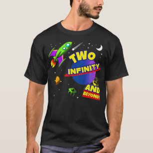 Infinity And Beyond - Best Couple T-Shirts Design