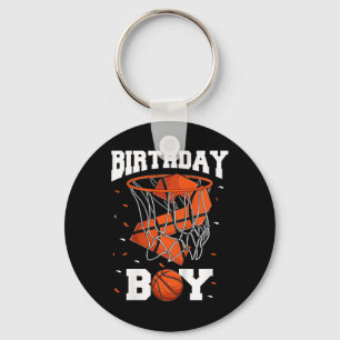 Kids 2nd Birthday Basketball Boy Two Year Old Bask Keychain