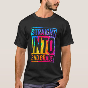 Kids 2nd Grade First Day Of School Back To Dye T-Shirt