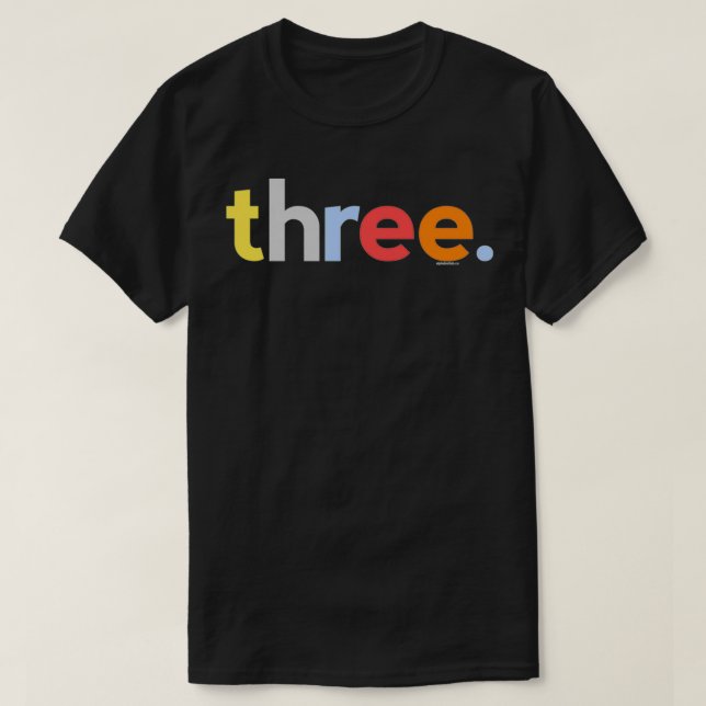 Kids 3rd Birthday  Boy 3 Age Three  Third Tshirt G (Design Front)