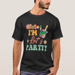 Kids 3rd Birthday Outfit Girl Retro Sunflower Groo T-Shirt