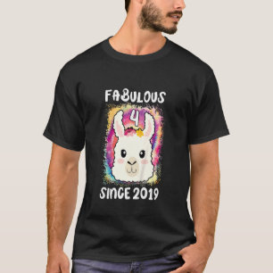 Kids 4th Birthday Outfits for Toddler Girls 4 Year T-Shirt