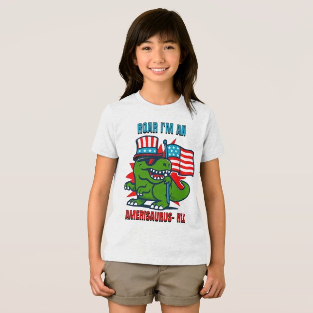 Kids 4th of July Tri-Blend Shirt (Front Full)
