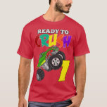 Kids 5th Birthday Boys Monster Truck 5 Year Old Ra T-Shirt<br><div class="desc">Kids 5th Birthday Boys Monster Truck 5 Year Old Race Car Party 1425 .</div>
