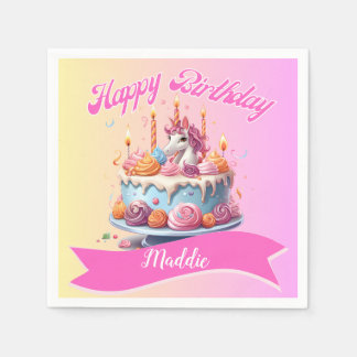 Kids 5th Birthday Napkins