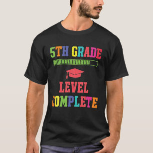 Kids 5Th Grade Level Complete Gamer Class Of 2021 T-Shirt