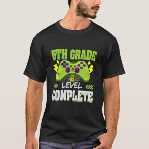 Kids 5Th Grade Level Complete Graduation Class Of T-Shirt