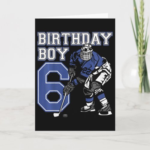 Kids 6 Year Old Ice Hockey Themed Birthday Party 6