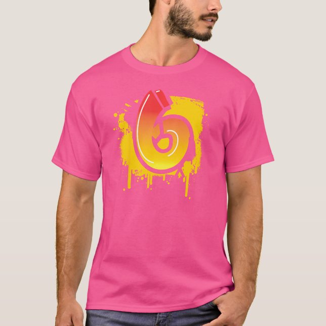 Kids 6Th Birthday Present Children Boys Girls Cool T-Shirt (Front)
