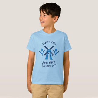 Kids 70th logo birthday T-shirt