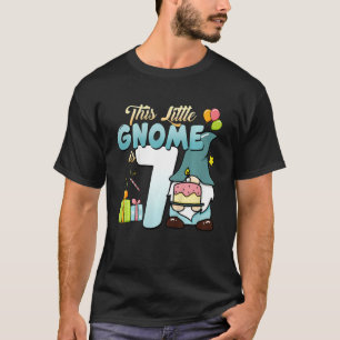 Kids 7th Birthday Boy 7 Years Old Boy Birthday G T-Shirt