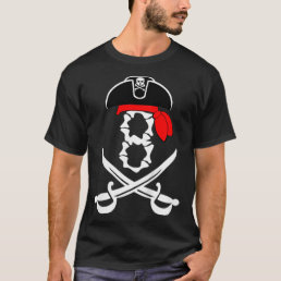 Kids 8 Year Old 8th Pirate Sword Birthday Party Th T-Shirt