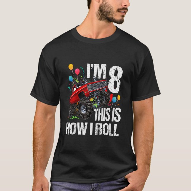Kids 8 Year Old for 8th Birthday Boys Toolder I'm  T-Shirt (Front)