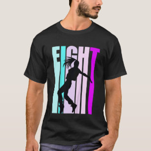 Kids 8th Dance Birthday For Girls Hiphop Dancer Br T-Shirt