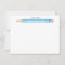 Kid's A Note From Pencil Flat Note Card