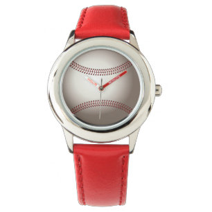Kid's Adjustable Bezel Baseball Watch