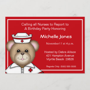 Kids/Adult Nurse Invitations