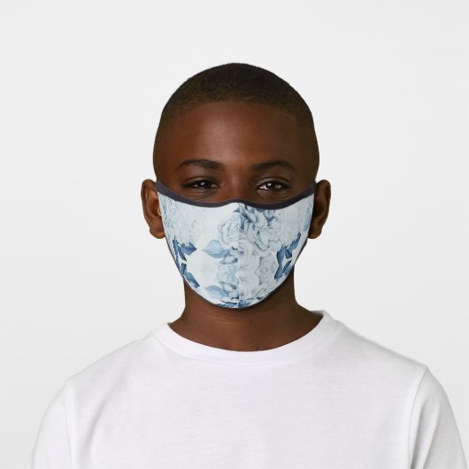Kids/Adult Premium Mask ClaudiasCoolStuff Blue (Worn)