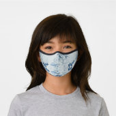 Kids/Adult Premium Mask ClaudiasCoolStuff Blue (Worn)