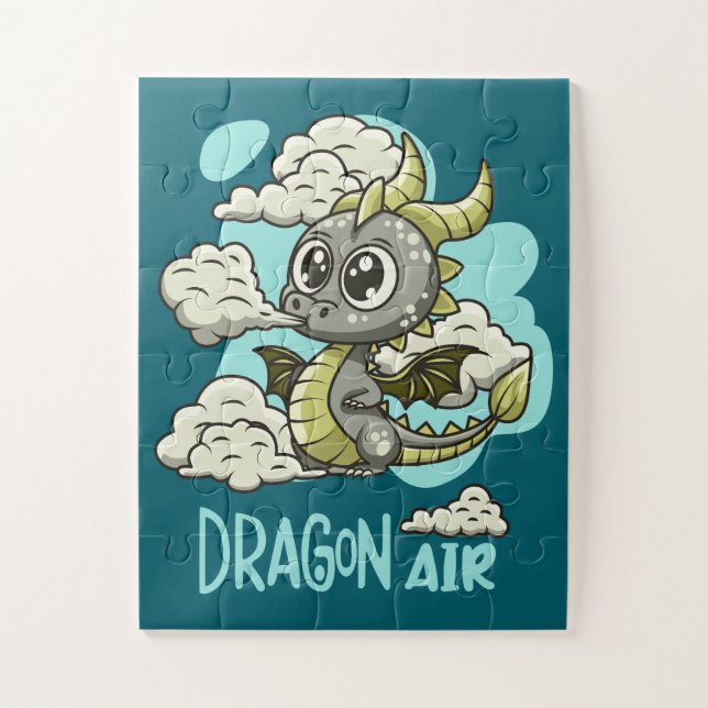 Kid's Air Dragon Puzzle (Vertical)