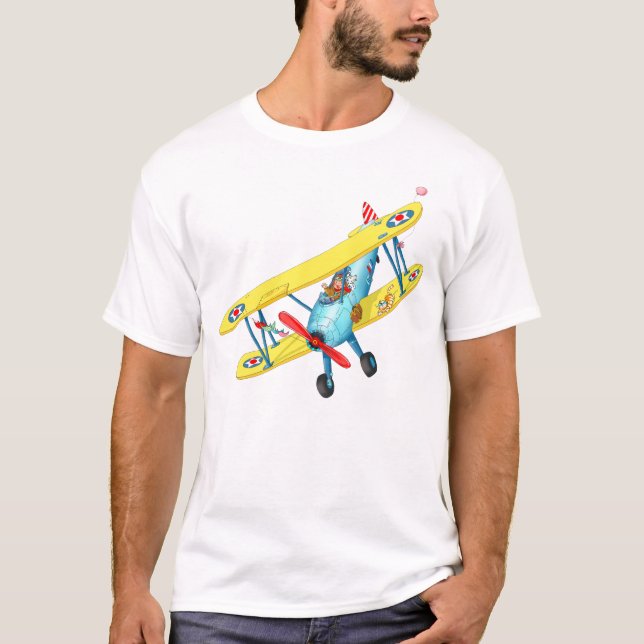 Kids Airplane T-shirt (Front)