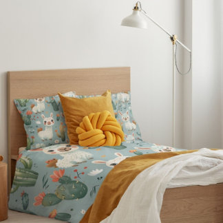 Kids Alpaca Duvet Cover
