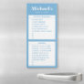 Kid's AM PM Daily Routine Chore To Do List Magnetic Notepad