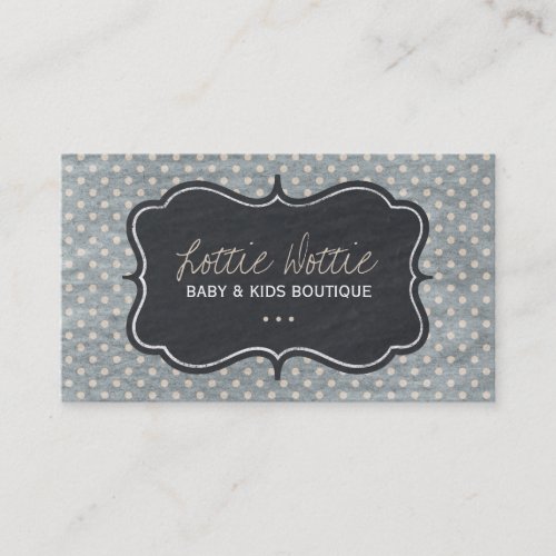 Kids and Baby Boutique Business Card