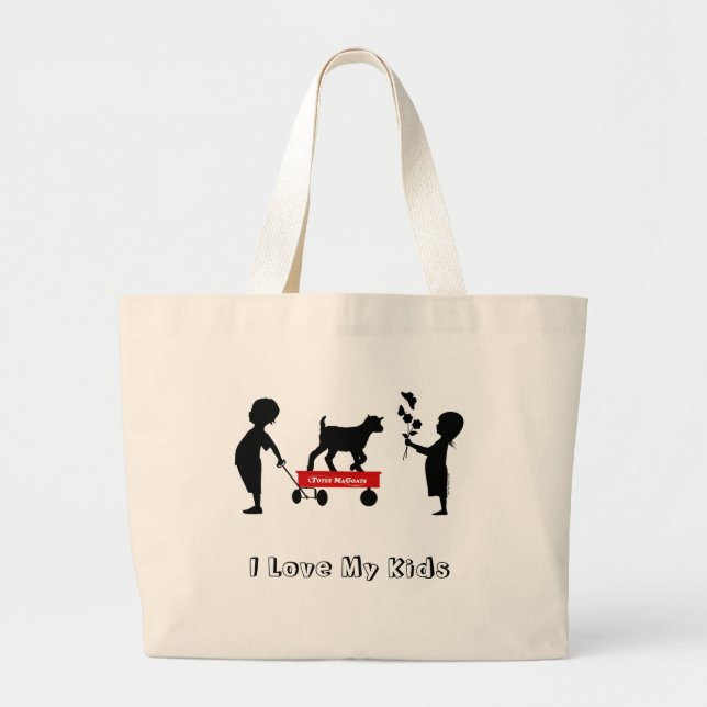 Kids and Goat Totes MaGoat Little Red Wagon (Front)