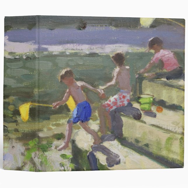 Kids and seagulls Looe 2013 Binder (Front/Spine)