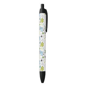 kids animal background pattern pen