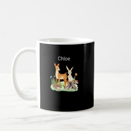 Kids Animal deer rabbit hedgehog Chlloe Premium  Coffee Mug