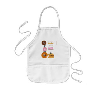 Kids Apron _ Donuts' ants lovers _ Bake with love