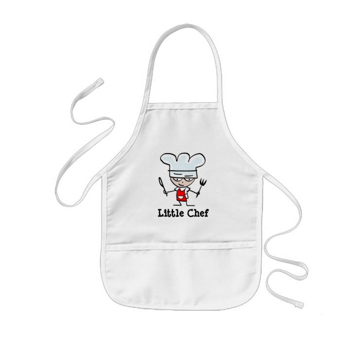 Kids apron for little chef cook Customizable Zazzle