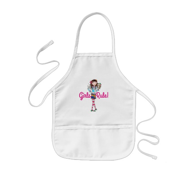 Kids Apron/Girls Rule Kids' Apron (Front)