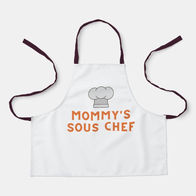Kids Apron | Mommy's sous-chef (Front)