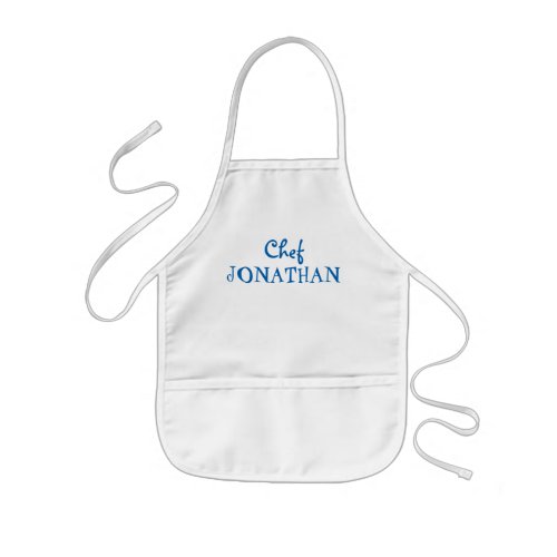 Kids Apron Personalized for Little Chef Kids Apron