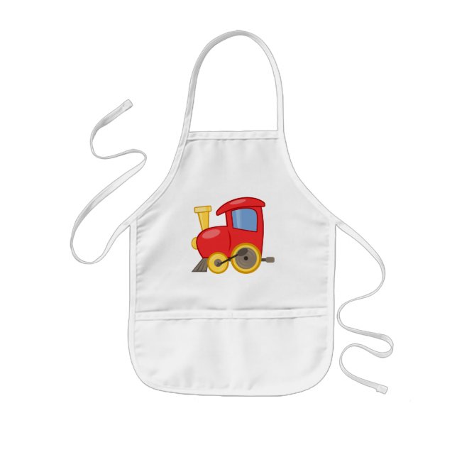 Kids Apron/Toy Train Kids' Apron (Front)
