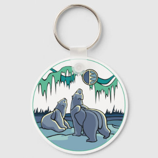 Kid's Arctic Art Key Chain Polar Bear Gifts