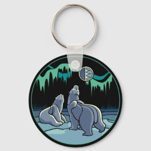 Kid's Arctic Art Key Chain Polar Bear Gifts